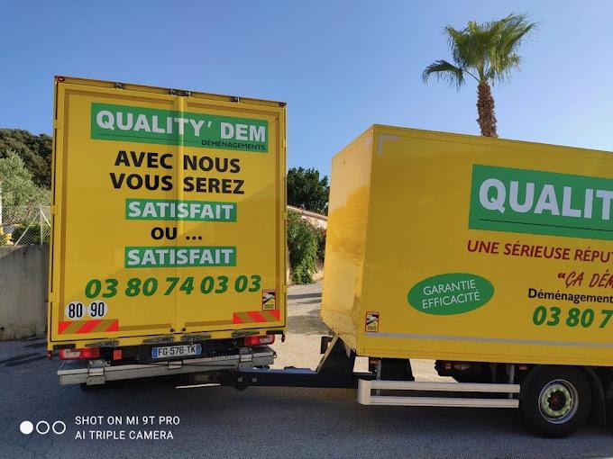 camion Quality'Dem et remorque